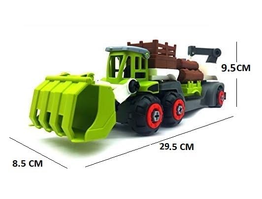 Farmer Truck Friction Powered 3 in 1 Farm Truck Toys