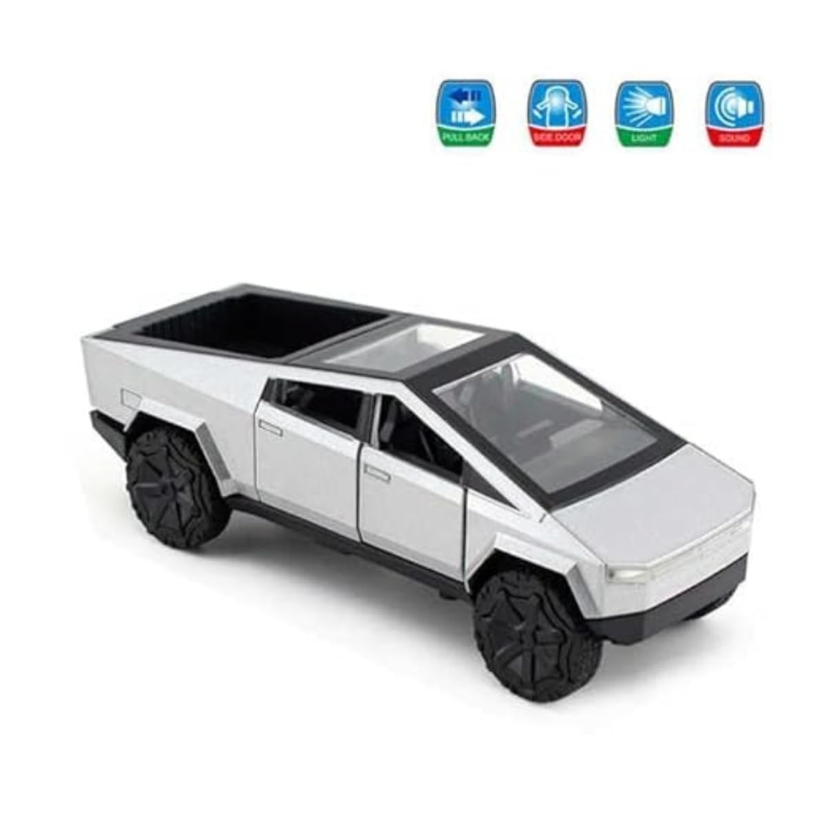 Tesla Cyber Truck 1:36 Model Car Exclusive Alloy Metal Pull Back Die-cast Car
