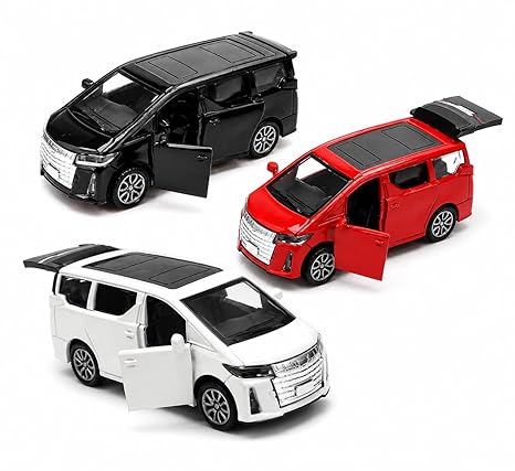 1:32 Scale Alphard Toy Car – Toyota Die-Cast Mini Metal Pull Back