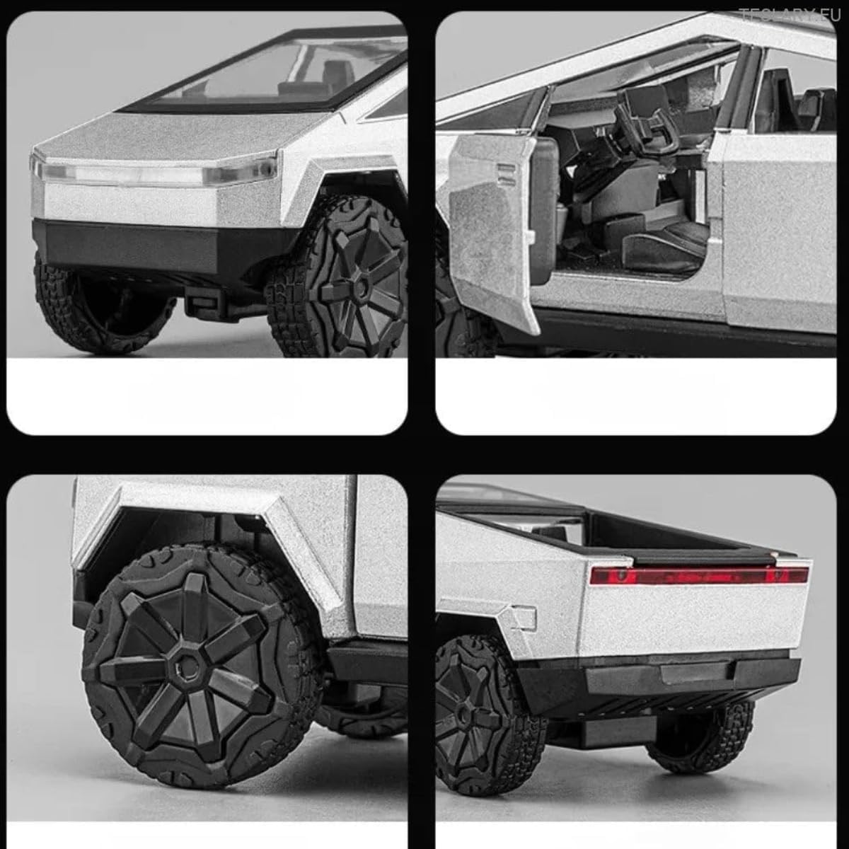Tesla Cyber Truck 1:36 Model Car Exclusive Alloy Metal Pull Back Die-cast Car