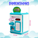 Money Bank with Fingerprint Sensor & Password Protection Feature Toy