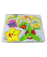 5 pcs Lovely Colorful Musical Hanging Rattle Toys