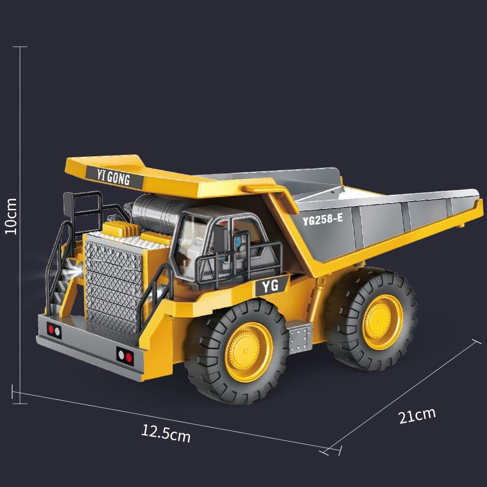 2.4GHz Alloy RC Dump Truck for Kids