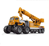 1:43 Metal Head Construction Crane Truck Toys
