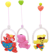 5 pcs Lovely Colorful Musical Hanging Rattle Toys