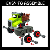 Farmer Truck Friction Powered 3 in 1 Farm Truck Toys