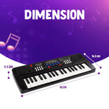 37-Key Kids Keyboard Piano with Microphone
