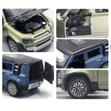 Diecast 1:36 Defender Toy Car Metal Body Openable Doors, Bonnet & Boot