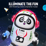 Dancing Space Panda Toy with Lights Sound and Music