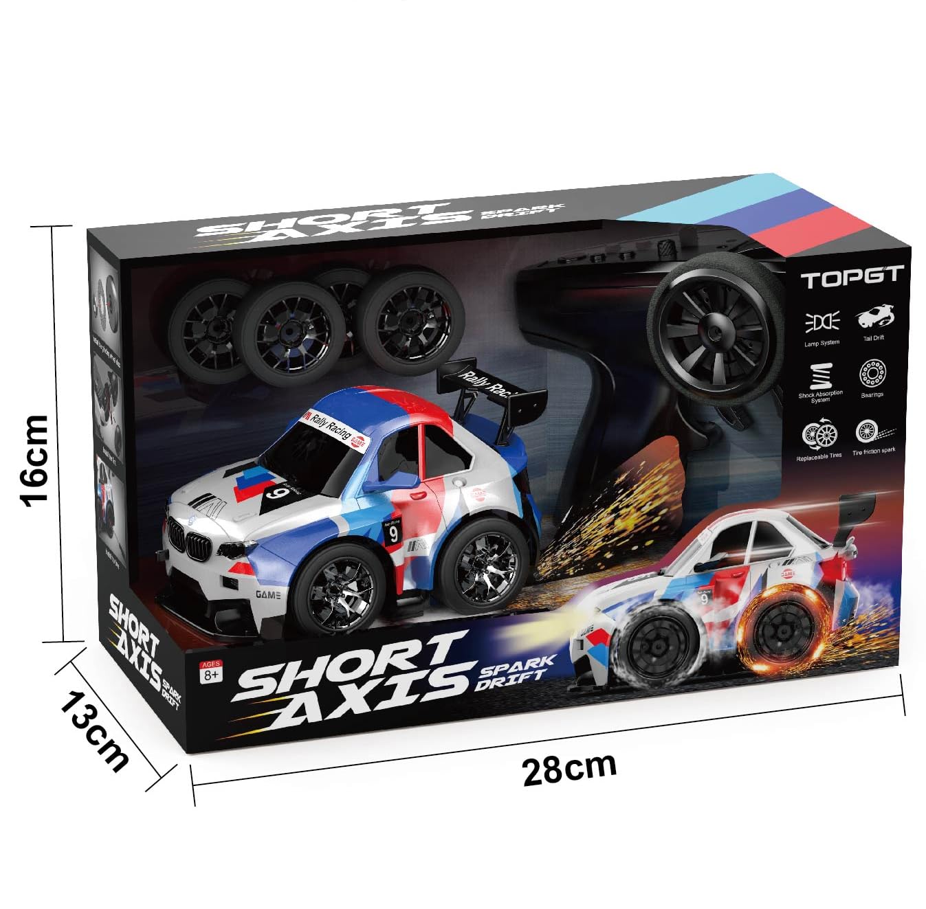 B-M-W M4 Cool Spark Remote Control Racing Car