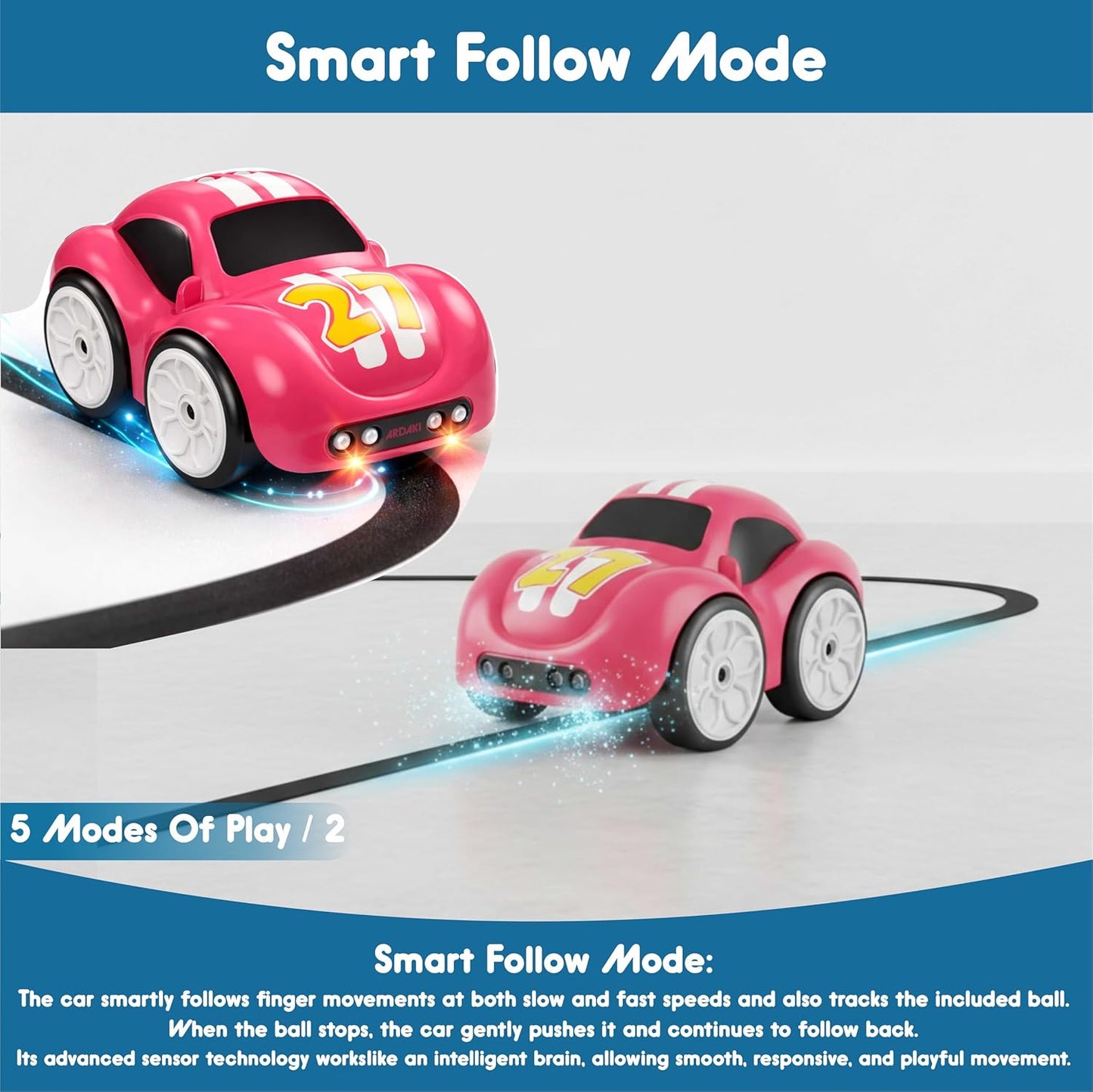 Mini RC Intelligent Sensor Stunt Car