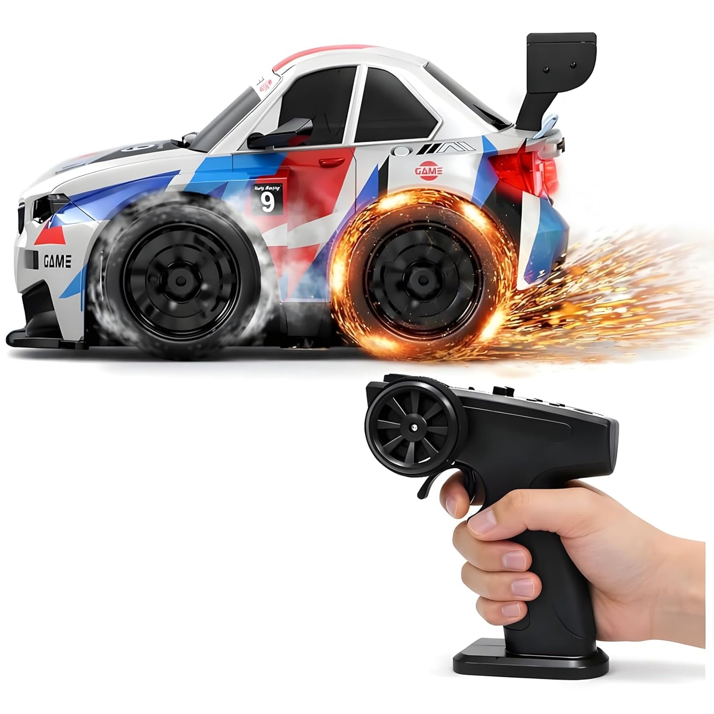 B-M-W M4 Cool Spark Remote Control Racing Car
