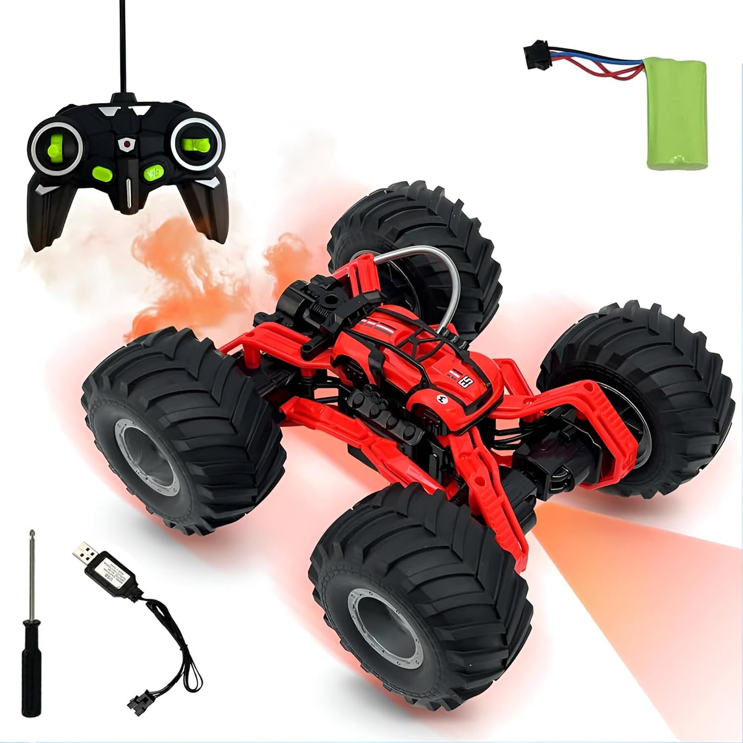 RC Rechargeable Full Function 2.4Ghz RC Car with Booster Spray