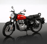 Royal Enfield 1:15 Scale Diecast Motorcycle Model Toy, Pull Back Action, Bullet Bike
