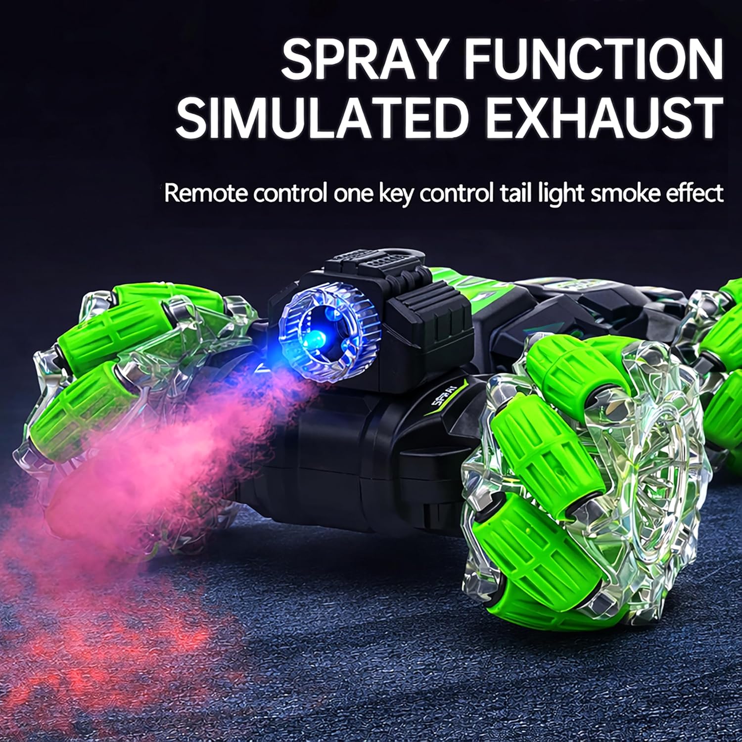 Watch Twisting Stunt RC Spray Car
