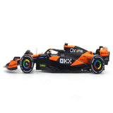 Bburago 2024 McLaren MCL38 No.4 with figure 1:24 Bburago licensed diecast Scale Model car collectible