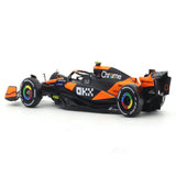 Bburago 2024 McLaren MCL38 No.4 with figure 1:24 Bburago licensed diecast Scale Model car collectible