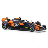 Bburago 2024 McLaren MCL38 No.4 with figure 1:24 Bburago licensed diecast Scale Model car collectible