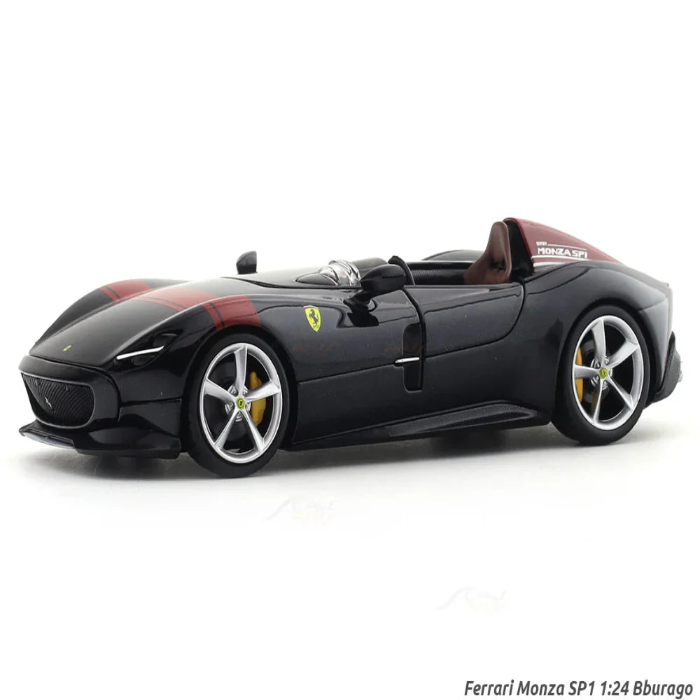 Bburago Ferrari Monza SP1 with Acrylic case 1:24 Bburago licensed diecast Scale Model car collectible