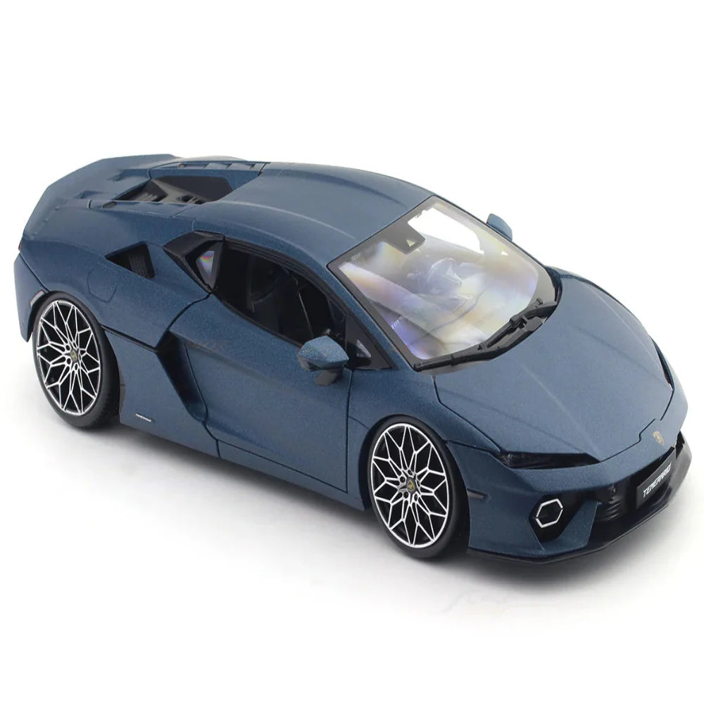 Bburago Lamborghini Temerario Blue 1:18 Bburago Licensed Diecast Scale Model Car Collectible