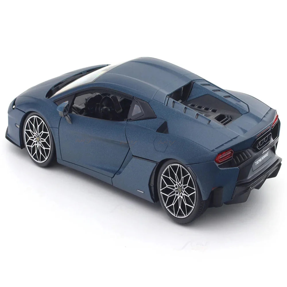 Bburago Lamborghini Temerario Blue 1:18 Bburago Licensed Diecast Scale Model Car Collectible