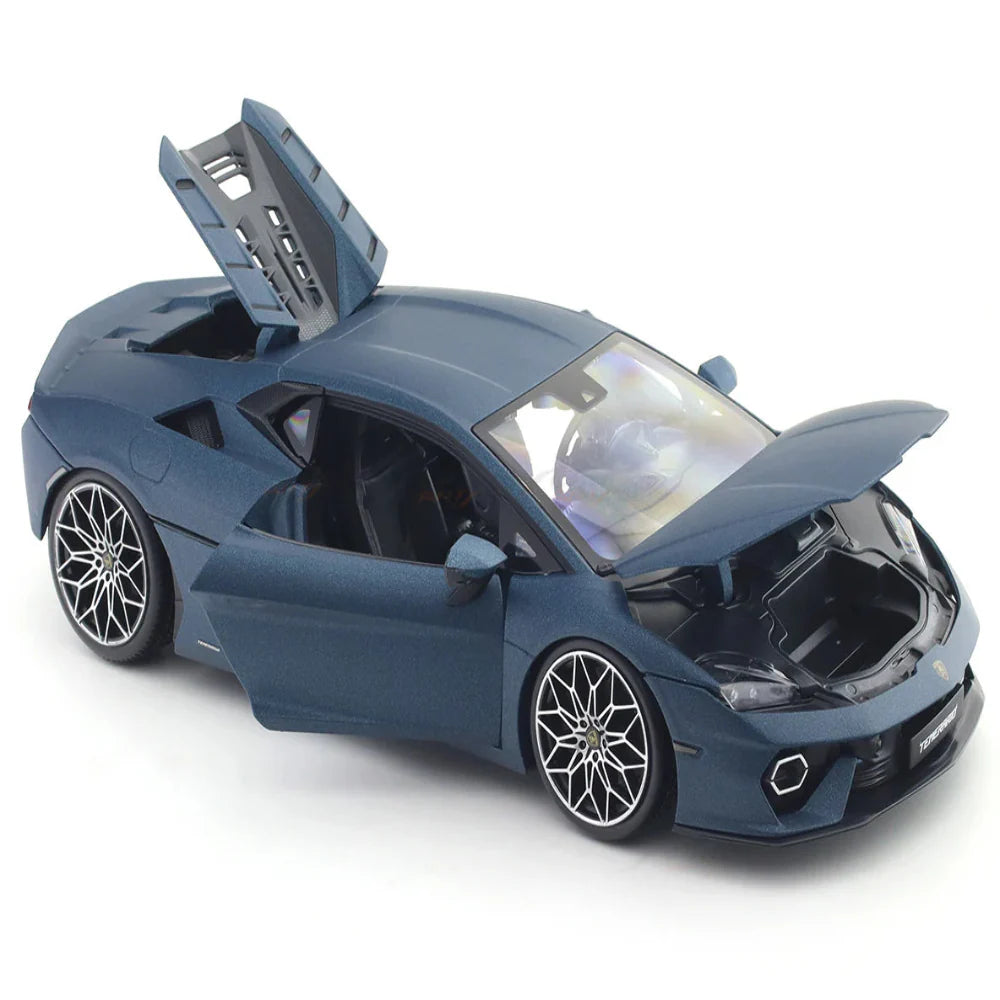 Bburago Lamborghini Temerario Blue 1:18 Bburago Licensed Diecast Scale Model Car Collectible