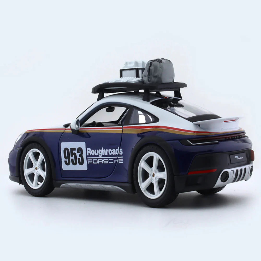 Bburago Porsche 911 Rally Dakar 1:24 Bburago licensed diecast Scale Model car