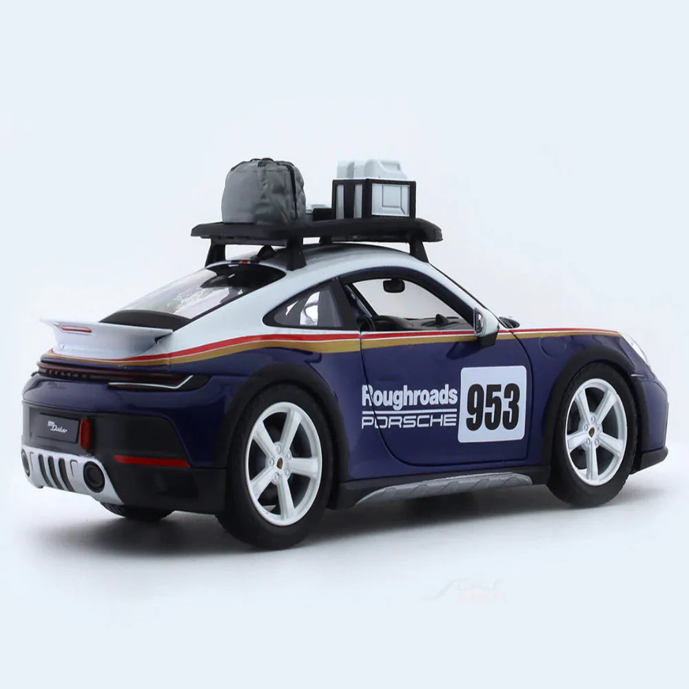 Bburago Porsche 911 Rally Dakar 1:24 Bburago licensed diecast Scale Model car