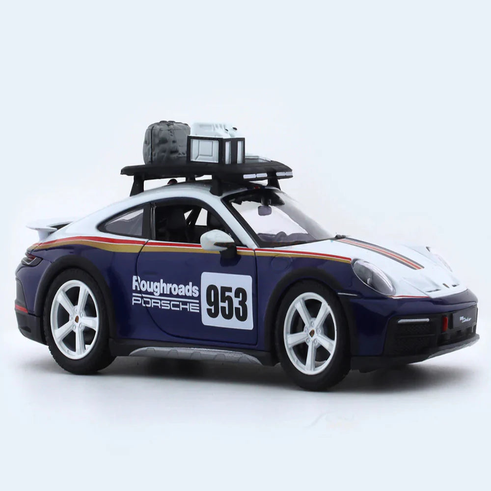 Bburago Porsche 911 Rally Dakar 1:24 Bburago licensed diecast Scale Model car