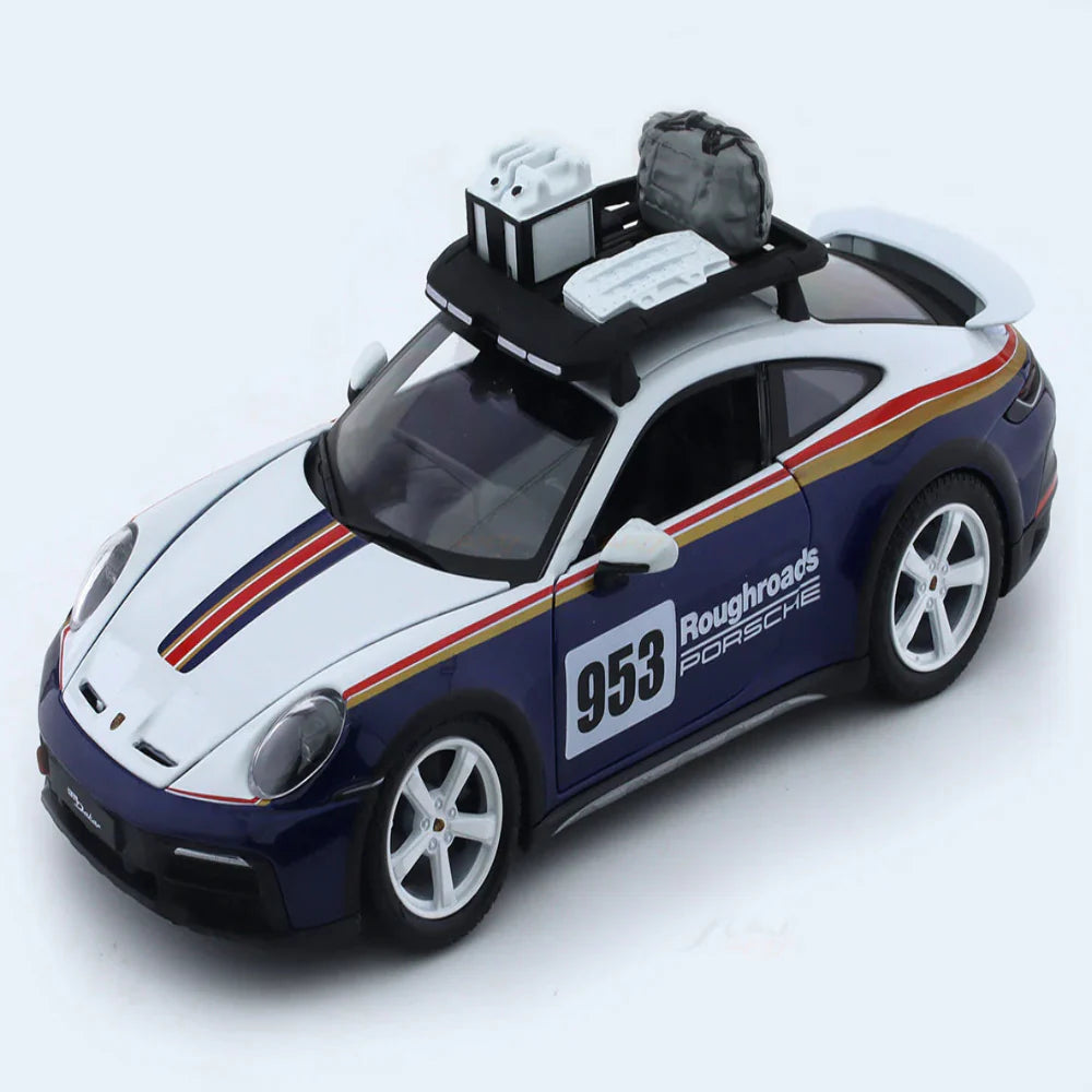 Bburago Porsche 911 Rally Dakar 1:24 Bburago licensed diecast Scale Model car