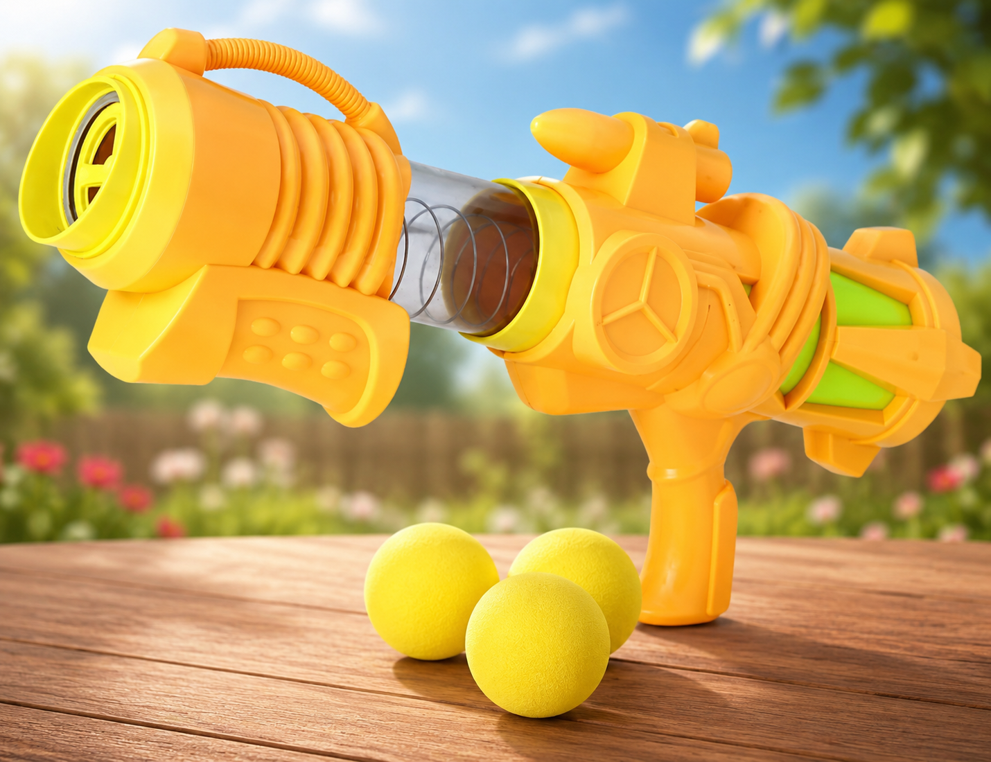 Hyper Ball Shooter Jump Pump & Shoot Gun