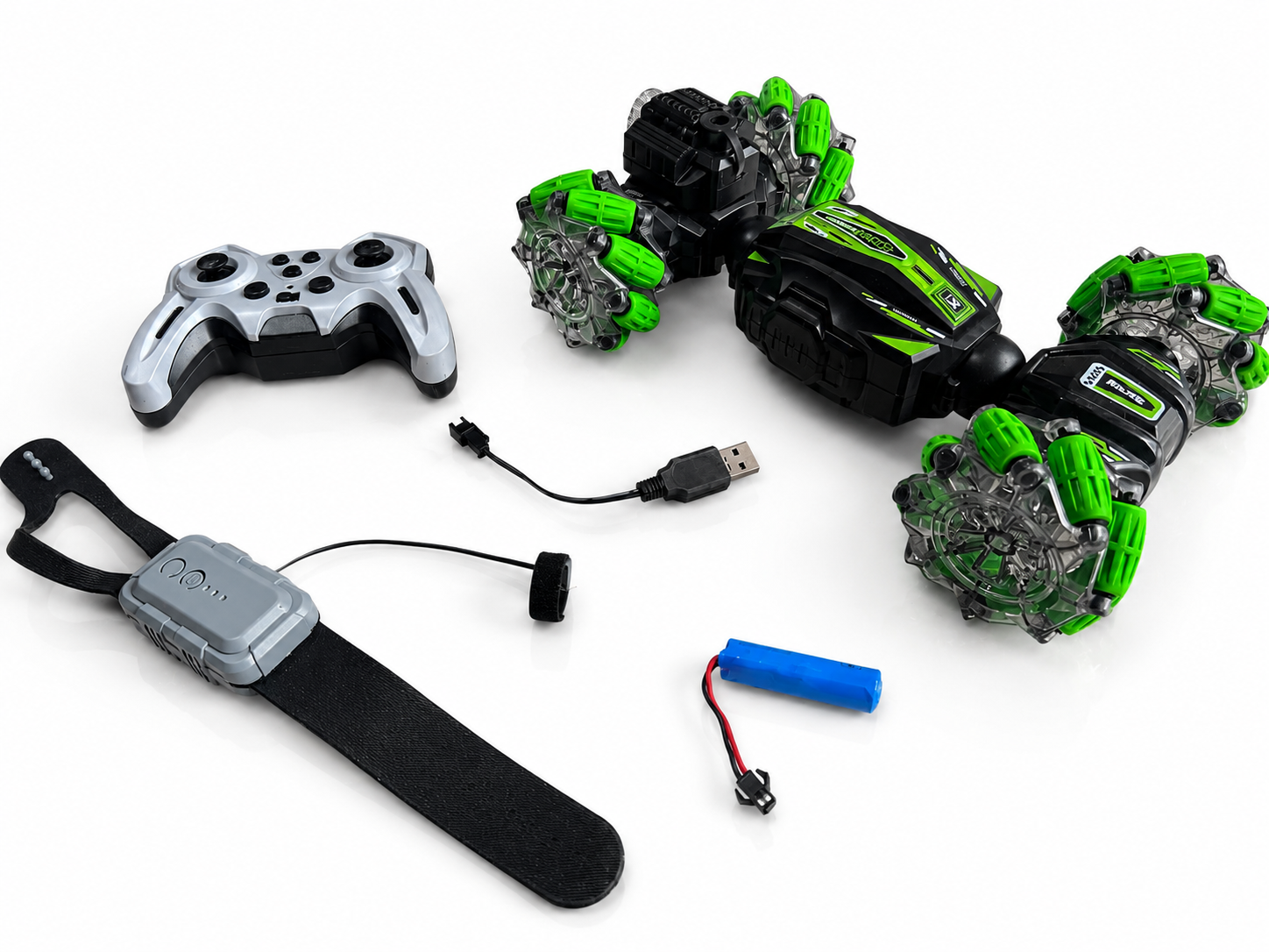 Watch Twisting Stunt RC Spray Car