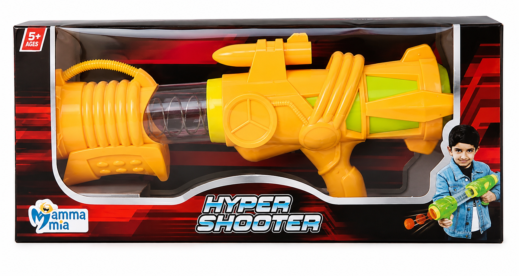 Hyper Ball Shooter Jump Pump & Shoot Gun