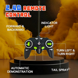 RC Rechargeable Full Function 2.4Ghz RC Car with Booster Spray