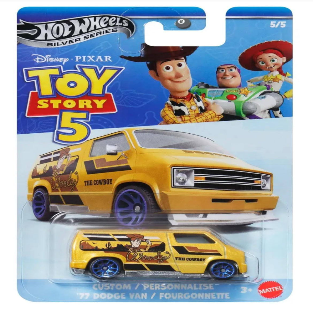 Hot Wheels Silver Series 2026 Toy Story 5 - Set of 5