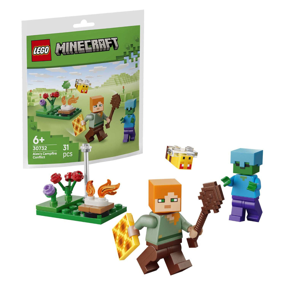 Lego 30732 Recruitment Bags Alex's Campfire Conflict (31 Pieces)