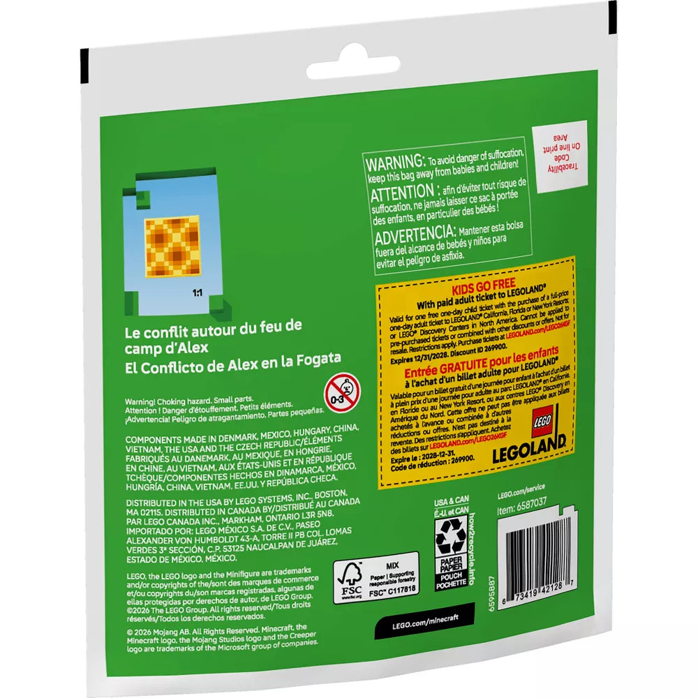 Lego 30732 Recruitment Bags Alex's Campfire Conflict (31 Pieces)