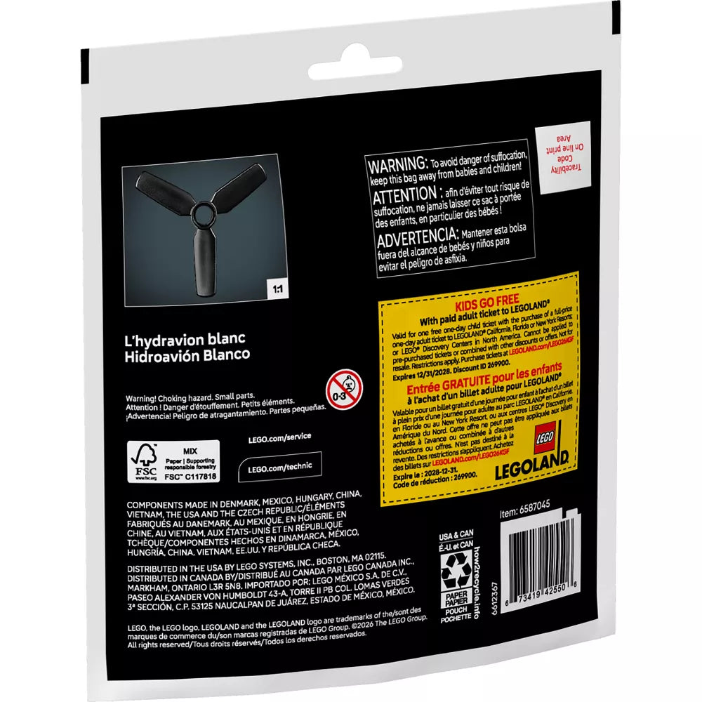 Lego 30736 Recruitment Bags White Seaplane (82 Pieces)