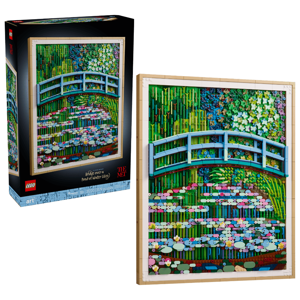 Lego 31220 Art Claude Monet – Bridge Over A Pond Of Water Lilies (3179 Pieces)