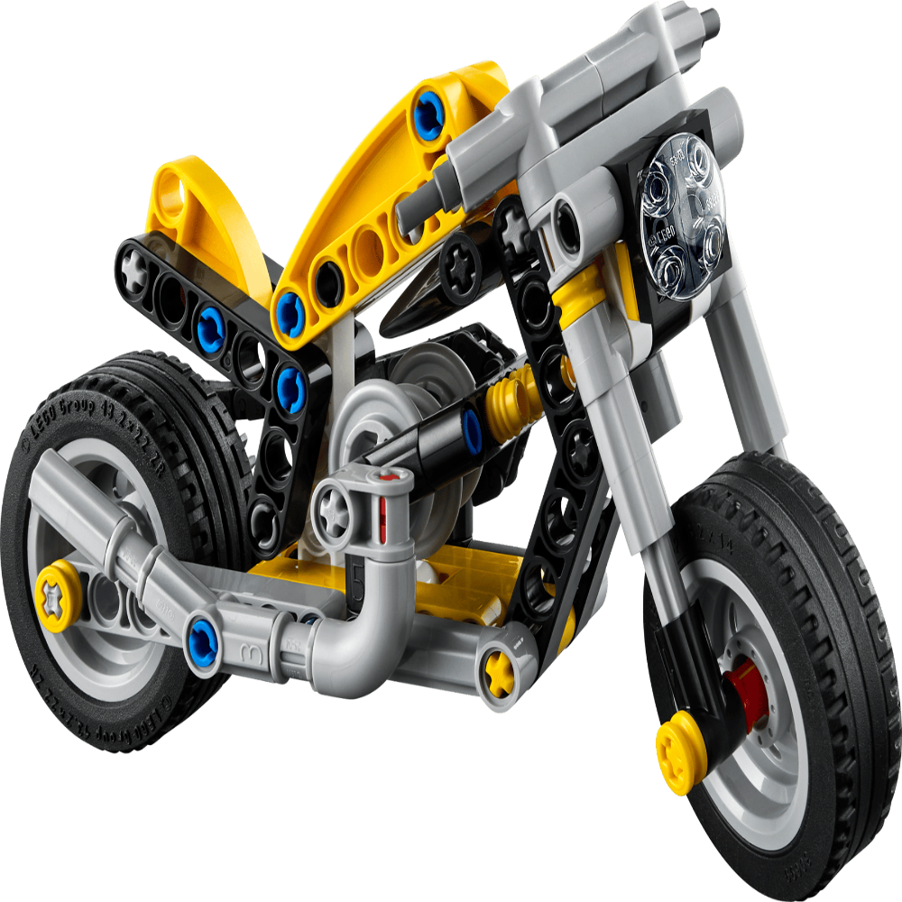 Lego 42225 Technic Yellow Motorcycle (151 Pieces)