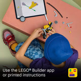 Lego 42225 Technic Yellow Motorcycle (151 Pieces)