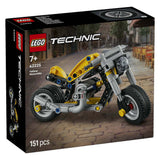 Lego 42225 Technic Yellow Motorcycle (151 Pieces)