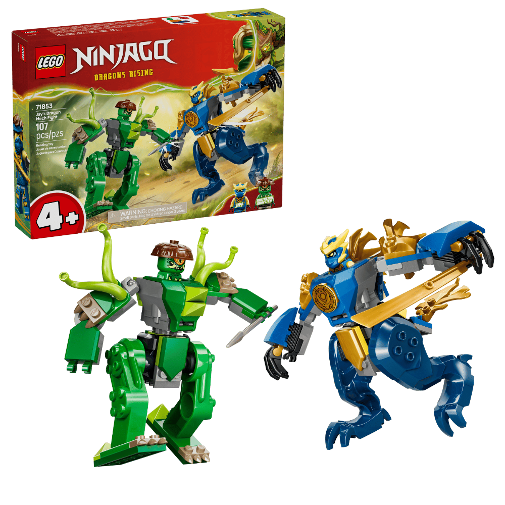 Lego 71853 Ninjago Jay's Dragon Mech Fight (107 Pieces)