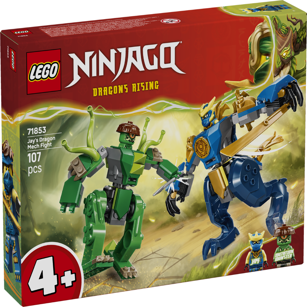 Lego 71853 Ninjago Jay's Dragon Mech Fight (107 Pieces)