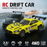 RC Drift Car with Rubber Wheels, High Speed 4x4 RC Racing Car SQ2335-064