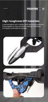 Remote Control Foam Fighter Jet Plane