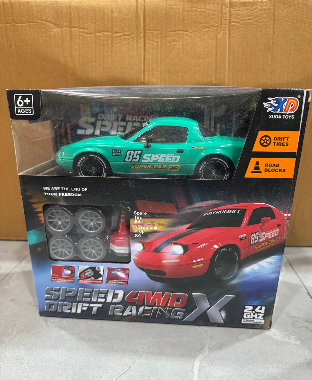 Headlight Open Smoke Drift RC Car