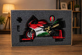RACING DUCATI PANIGALE DIECAST BIKE 8678B