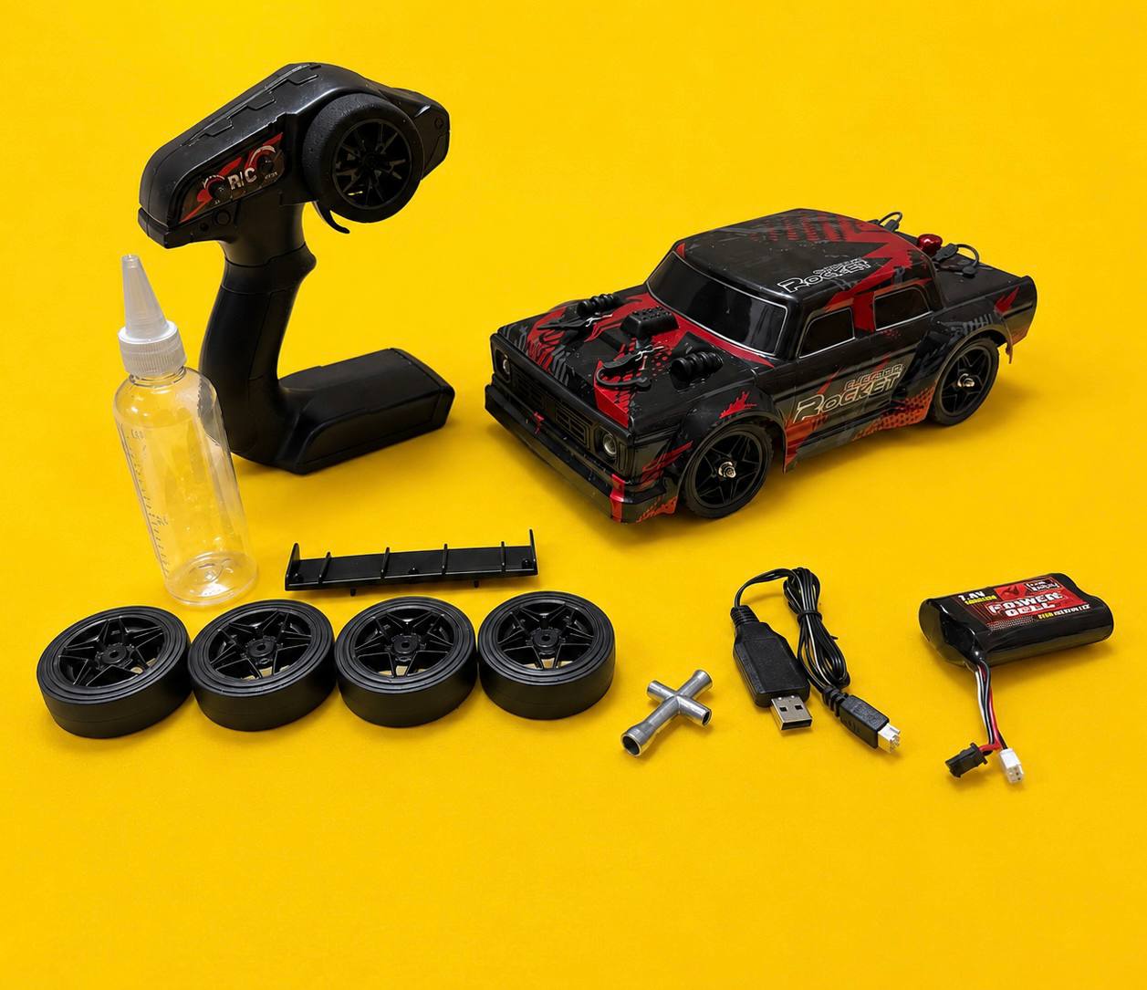 Hobby Grade Ejector Rocket RC Car - HS16351