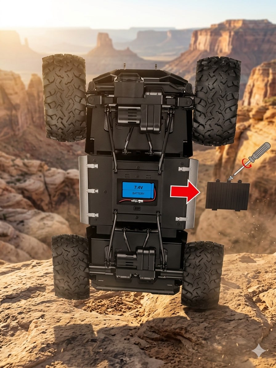 1:8 scale Off-Road RC Rock Crawler truck